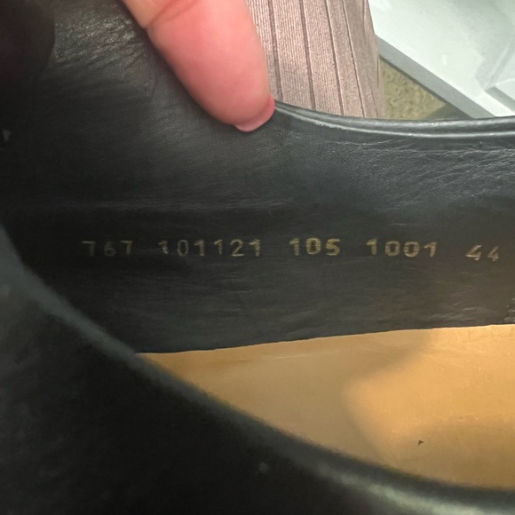 Royal Republiq Men’s Leather Shoes Size 44 EU 10.5 US Black with Rubber Sole - Picture 11 of 14